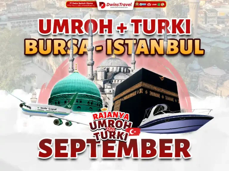 umroh plus turki bursa september