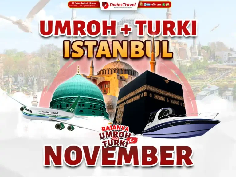 umroh plus turki istanbul november
