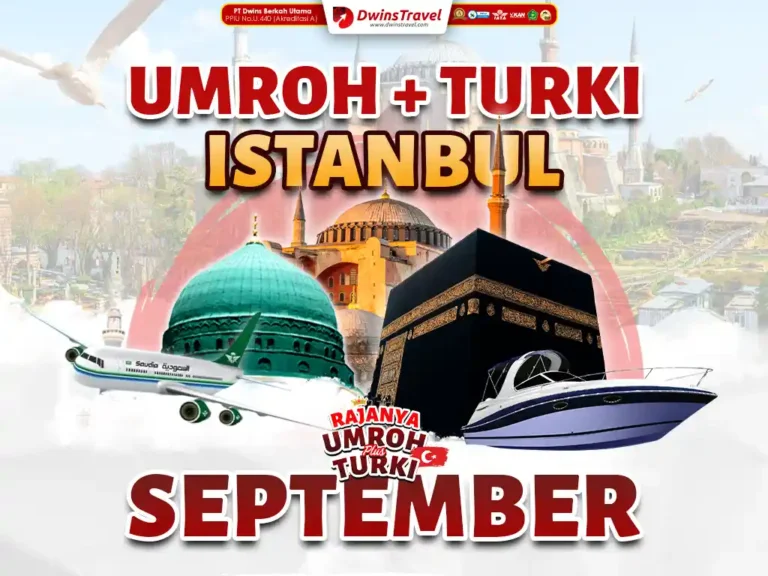 umroh plus turki istanbul september